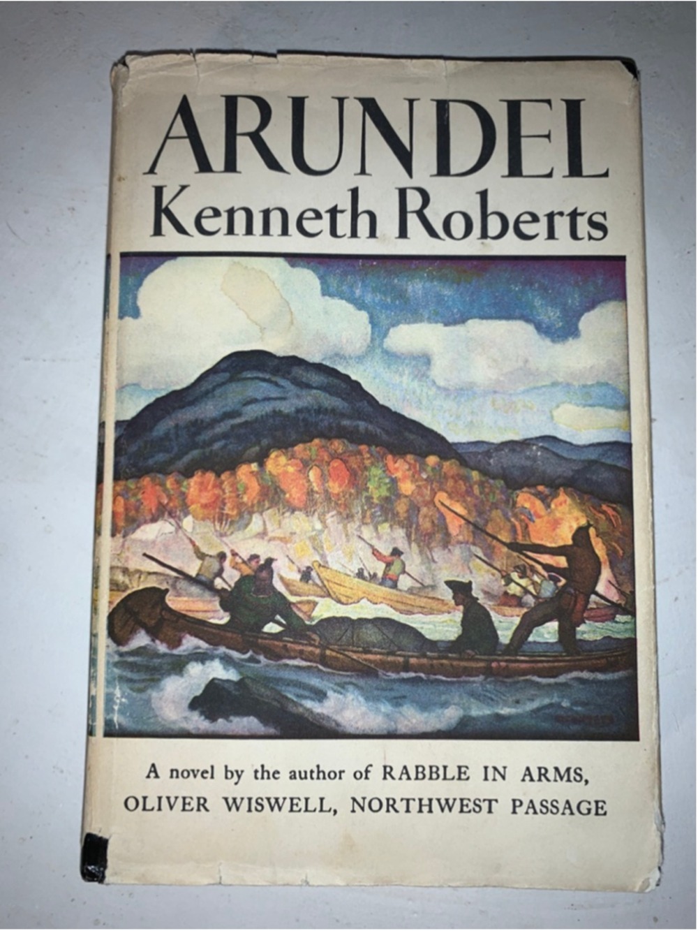 Arundel by Kenneth Roberts Doubleday Book hardcover